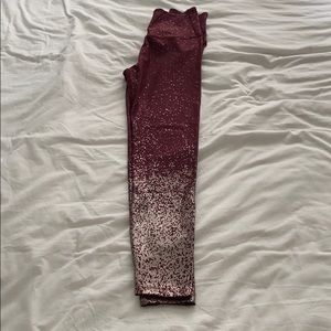 Beyond Yoga Alloy Ombré High Waisted Midi Leggings